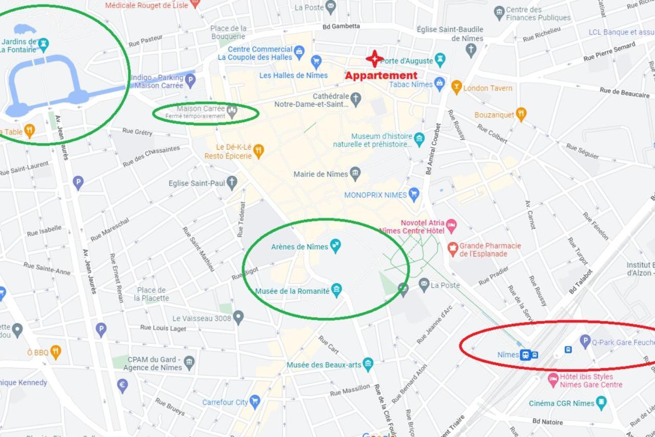 L'Exception Apartment นีมส์ ภายนอก รูปภาพ